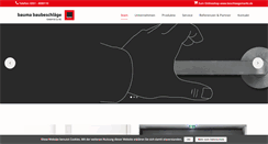 Desktop Screenshot of bauma-baubeschlaege.de